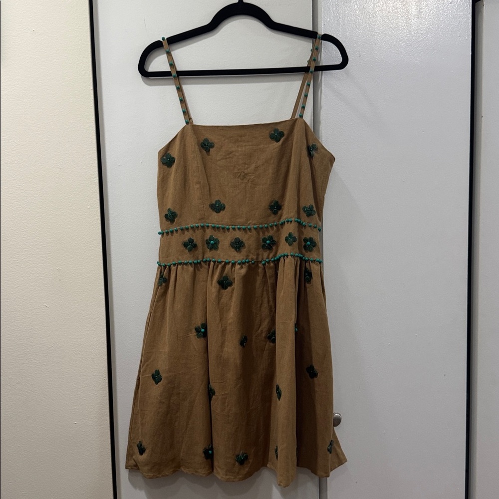 Eddy One of a Kind Sample Beaded Mini Dress